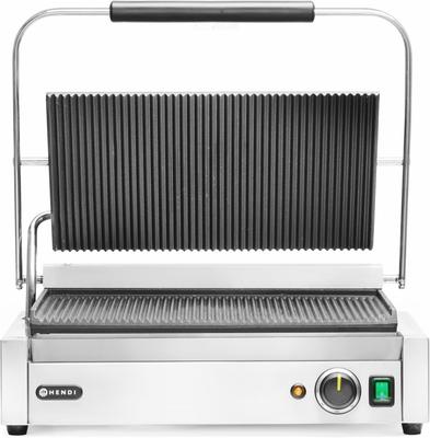 Contactgrill Panini XL, HENDI, 230V/2700W, 548x415x(H)210mm - HENDI 263624 1