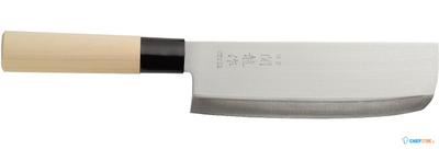 Hendi Groentemes Nakiri 180x325 mm= gesmeed staal met hout |845028 1