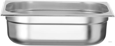 Hendi Gastronormbak 1/2 | 100 mm hoog | RVS Budget Line | 800331 1