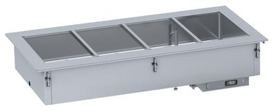 Drop-In Bain-Marie 1/1 - Handmatig Water Vullen, CombiSteel 7495.0305 1