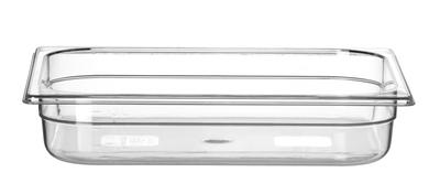 Hendi Gastronormbak 1/2 | 65 mm hoog | polycarbonaat transparant | 861431 1