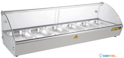 Buffalo warmhoudvitrine 68ltr | CW148