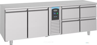 Koelwerkbank | 2 deuren & 2 laden | Mono Block | Pro Line | Combisteel | 7489.5370 1