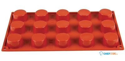 Siliconen bakvorm | 15 petit-fours | Pavoni Italia | N945