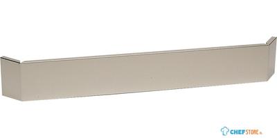 Diamond Frontale plint in R.V.S. extern hoekelement | PE47 1