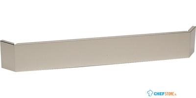 Diamond Frontale plint in R.V.S. extern hoekelement | PE97 1