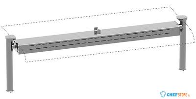 Diamond Ondersteuning met Verwarmde Leuning/halogeen Verlichting - IN/HOT08X 1