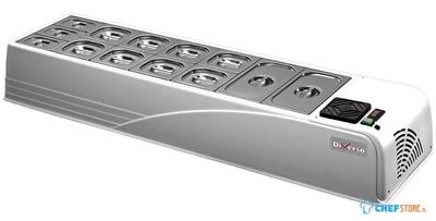 Diverso By Diamond Gekoelde Opzetstruktuur Gastronorm 7 GN 1/3 H 150 Mm - WR-MIDI-R2 1