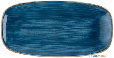 Churchill Super Vitrified Churchill Stonecast Java Blue Chefs Ovaal Bord 29.8 X 15.2 cm Pak van 12 - HR392