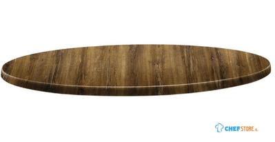 Topalit Classic Line rond tafelblad Atacama kersenhout 60cm | DR927