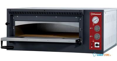 Elektrische Oven 6 Pizza's, 1 Kamer, Diamond Efp/6r-M 1