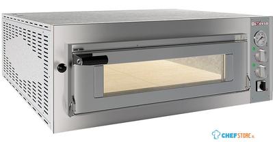 Elektrische Oven 4 Pizza's Diam. 330mm - 1 Kamer - Diverso by Diamond WR-FS04-MS 1
