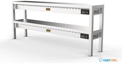 Combisteel Etagere Keramisch Verwamd 2 Niveaus 16008 Heaters À 250W | 7020.0745 1