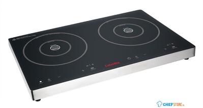Caterlite Dubbele Inductiekookplaat Met Touchbediening 3000w, Caterlite DF824