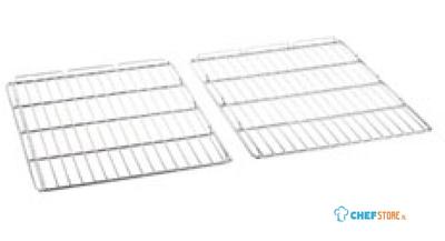 Diamond Set van 2 roosters GN 2/1 inox AISI 304 | AC/K2-2X 1