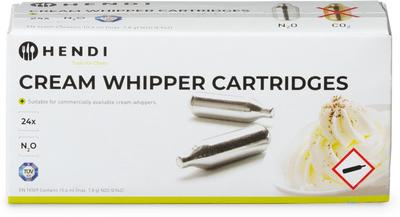 Hendi Slagroompatronen | 24 stuks | 588215 1