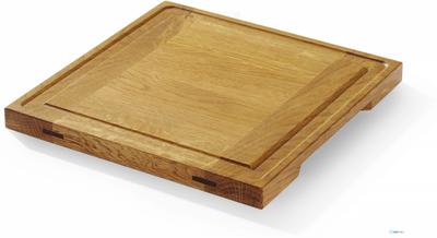 Eiken Serveerplank, HENDI, 270x270x(H)20mm - 505472 1