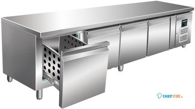 SARO Onderbouw Koelwerbank met Lades Model UGN 4100 TN 4S - UGN 4100 TN-4S 1