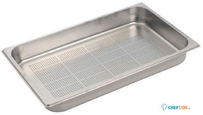 Gastro M | Geperforeerde RVS GN1/1 bak | 5.5cm hoog | GR733