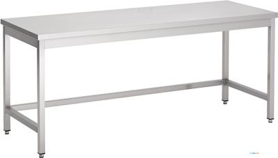 Werktafel | open onderstel | 200cm | RVS | Combisteel | 7812.0148 1