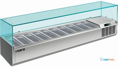 SARO Opzet Koelvitrine 1/4 GN Model VRX 2000/330 1