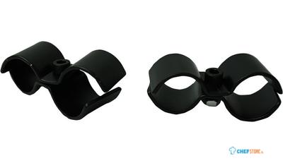 SET Van 2 KOPPELBEUGELS ZWARTTBV 7530.0025-0030-0035-0040 - Combisteel 7530.9005 1