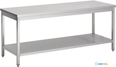 Werktafel | Bodemschap | 70cm breed | RVS | Combisteel | 7812.0040 1