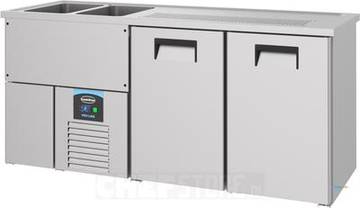 Bierkoeler 2 Deuren 2L | Combisteel | 7489.5325 1