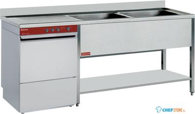 Diamond Geheel Spoelbak/vaatwasser - L1621VS-D D86/6 1