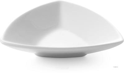 Hendi Tapasschaaltje Triangolo 100x100x25 mm wit porselein |784396 1