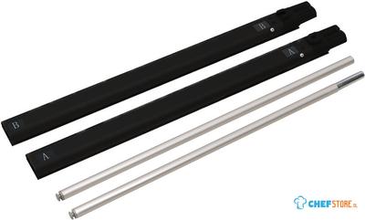 Syna FFW120X200EXT50BL FlexFrame Extension Set +50 cm Zwart (Breedte 120 cm)