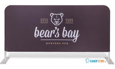 Syna Zipper-Barrier Print Enkelzijdig - ZWBARRIER-G