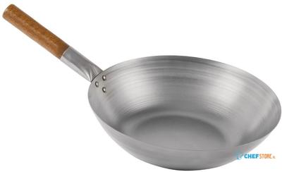 London Wok Wok Met Platte Bodem 33cm - London Wok GJ494