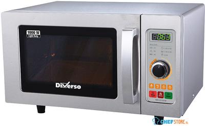 Microgolfoven Rvs 1000 W. 25 Lt, Mec. | Diamond | WR-2510-M 1