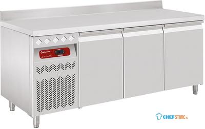 Geventileerde Koelwerkbank "muraal", 3 Deuren GN 1/1, 405 Lit. Groep Aan Linkerkant, Diamond DT178/P9AGX 1
