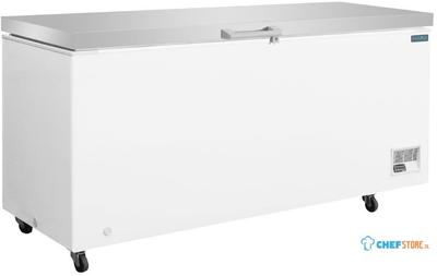 Polar G-Series Kistvriezer met Roestvaststalen Deksel 581Ltr - GP898