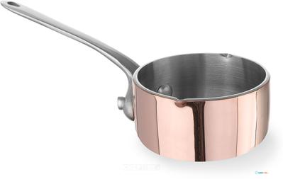 Hendi Steelpannetje met schenktuit 3 ply 85x50 mm | diameter 8,5cm | 607039 1