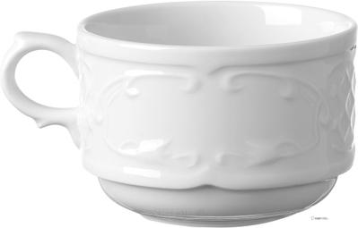 Hendi Koffiekop 180 ml | Flora 80x105x55 mm | wit porselein |787144 1