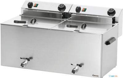 Friteuse Professional II | 2x10 liter | TA | Bartscher | 162910 1
