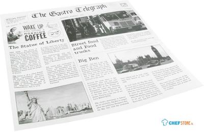 Sier Disposables Sier Dispsoabels Vetvrij Papier 300 X 300mm (doos 300) - HZ707