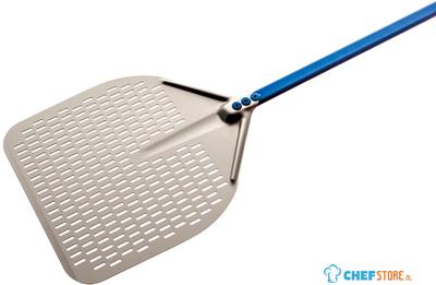 Diamond Rechthoekige Schep in Aluminium 360x360 mm Geperforeerd - A-37RF 1