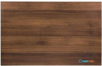 Bolero Voorgeboord Rechthoekig Tafelblad Rustic Oak 1100x700mm, Bolero DT442
