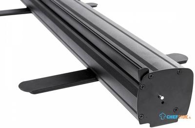 Syna Roll-Banner Challenger Zwart 85 X 200 cm 2 Voeten - RBCHB085