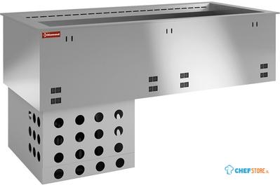 Gekoeld Kuipelement, Geforceerd, 5x GN1/1 - Diamond DPA/RCV18-R2 1