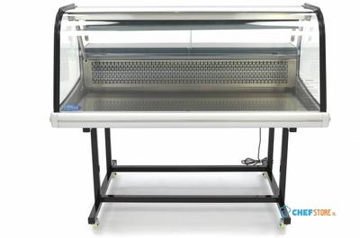 Maxima Koelvitrine - 255 L - 125 cm - met Onderstel - 09400821