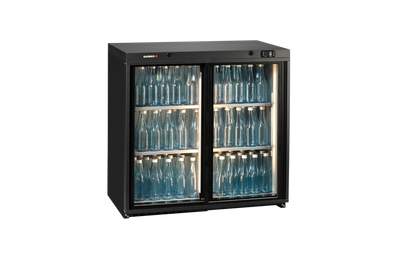 2-Deurs Barkoeling Glazen schuifdeuren | 90 breed | Led | Gamko MG3/250SD 1