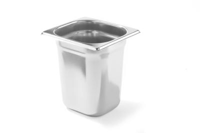Hendi Gastronormbak 1/6 | 200 mm hoog | RVS Profi Line | 801703 1
