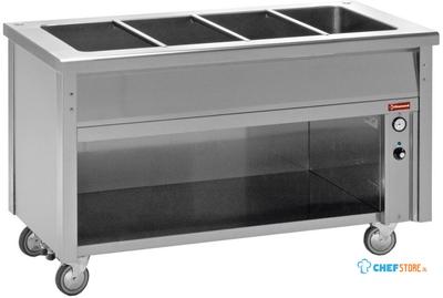 Diamond Bain-marie element op open kast 2 GN 1/1 | BT8 1