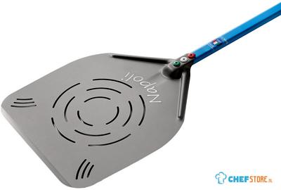 Diamond Geperforeerde Napolitaanse Aluminium Pizzasschep 320 Mm - ANE-32RF 1