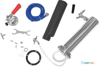 Polar AL163 Biertap incl. warmhoudplaat en CO₂-T-stuk